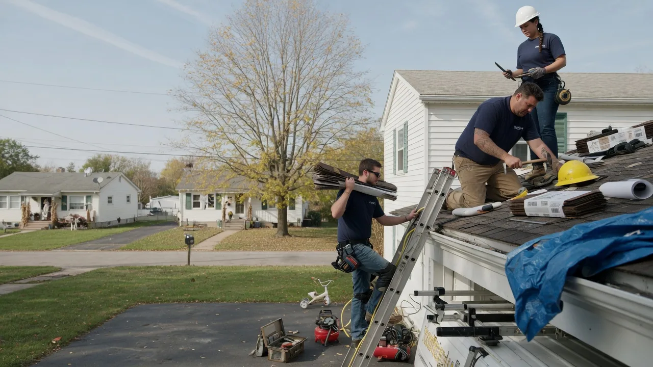 Local Roofing Contractors in Utica, IL near me